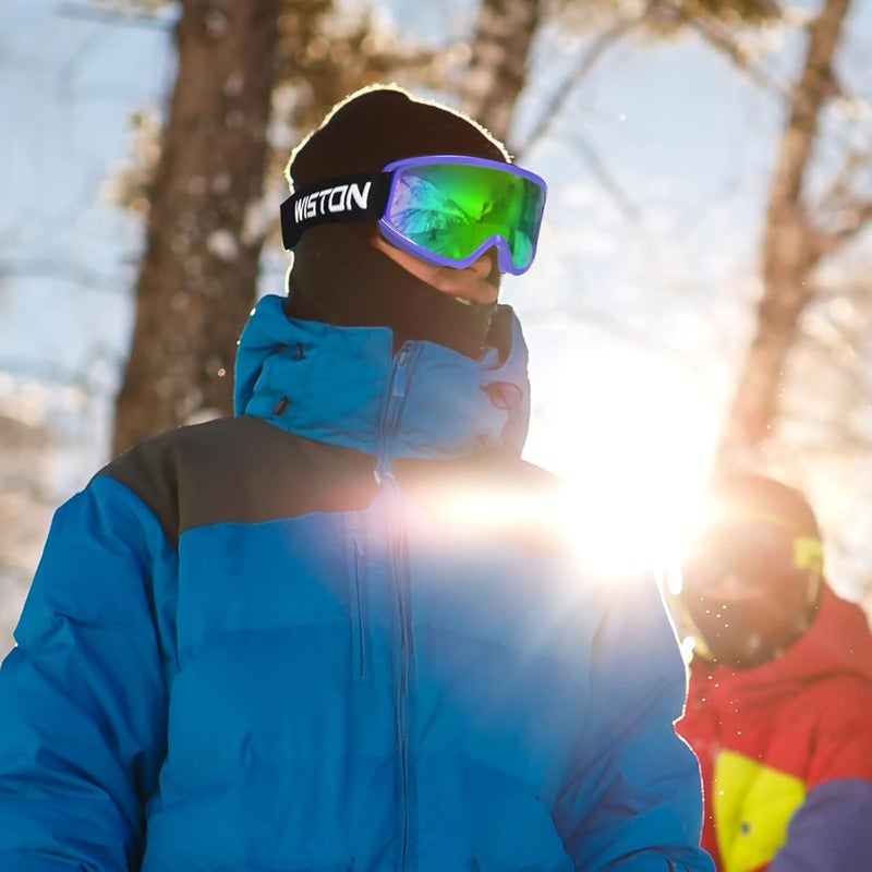 ISTON Ski Goggles - OTG Snow/Snowboard Goggles for Men, Women & Youth - 100% UV Protection W1 - Image 2